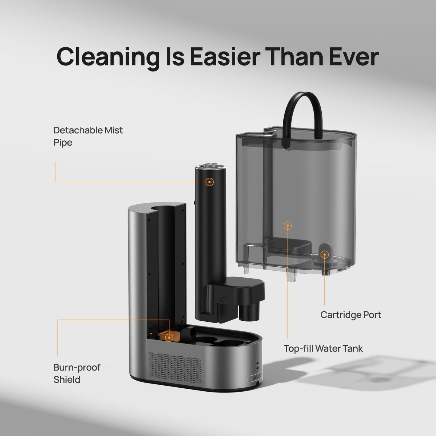 HUM713S Smart WiFi Ultrasonic Humidifier 6L – Quiet 28dB Hot & Cool Mist Essential Oil Diffuser